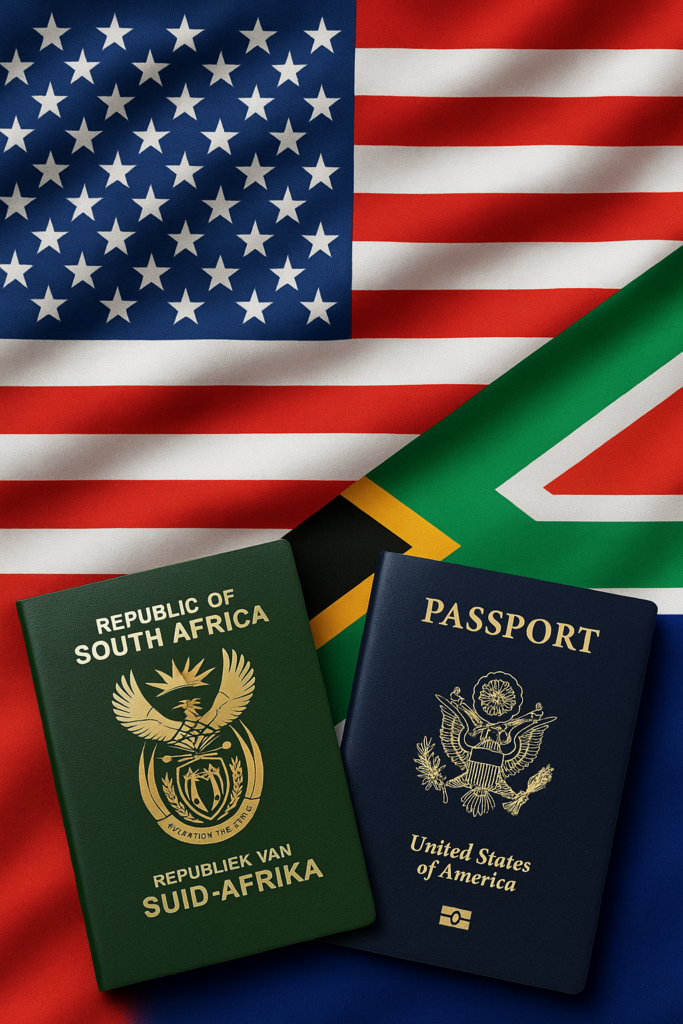 Do South African need a visa for the USA?